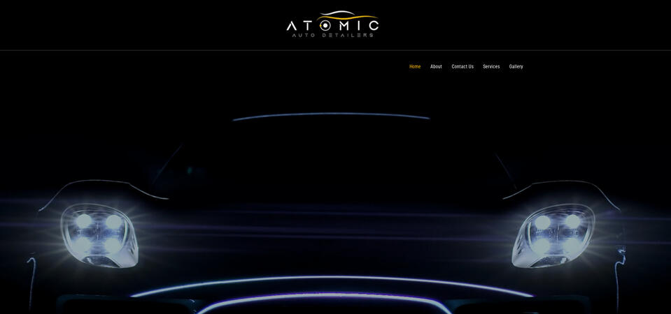 Atomic Auto Detailers Website